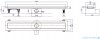Wiper New Premium Slim Ponente Odpływ liniowy z kołnierzem 50 cm poler syfon Smart Trap 100.3387.01.050